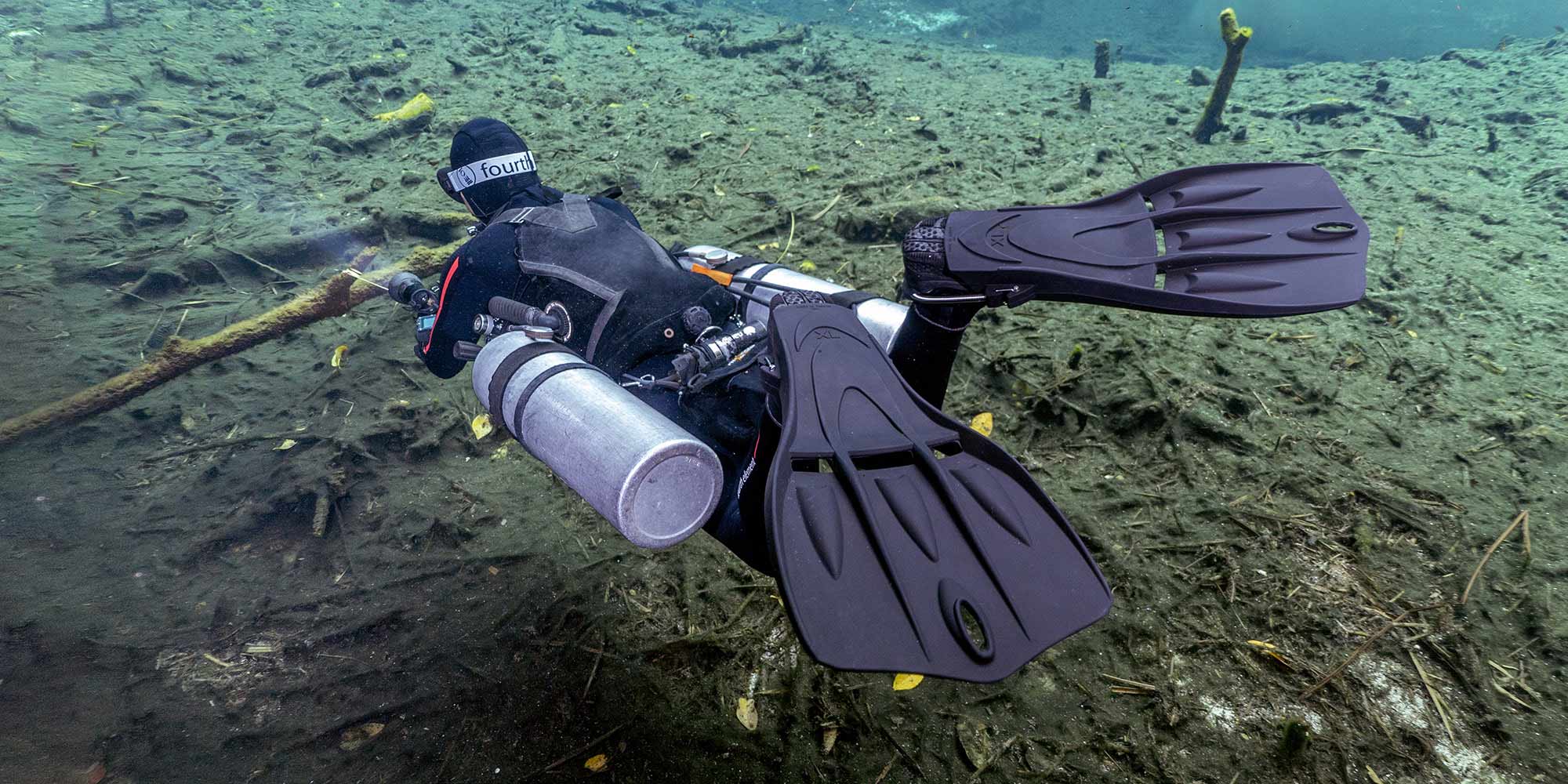 Divetech Unisex Adult Explorer Diving Fins RD1304 